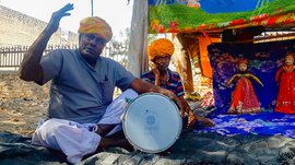 Jodhpur puppeteers: silent stage, stories untold