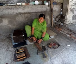Mending soles: 'I repair what is broken'