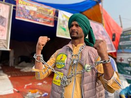 کسان کبال سنگھ اور انہیں باندھنے والی زنجیر