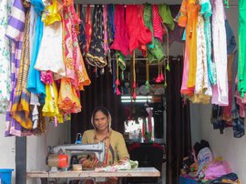 Kushalgarh’s blouse tailor stitches her own story