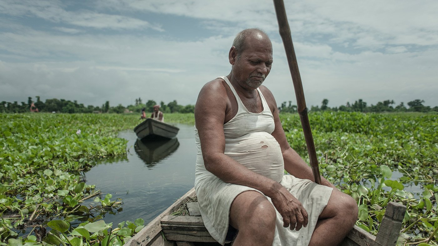 Vinod Yadav is a farmer from North BIhar who tries to farm in floods