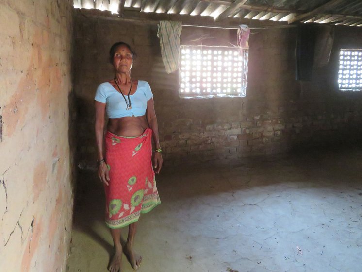 Sakhi Maitreya and her family, of Randolpada hamlet, went to work at a brick kiln in February this year: 'Last year we couldn’t go because we feared that the earthquake would destroy our hut. So we stayed back to protect our home' (file photos)