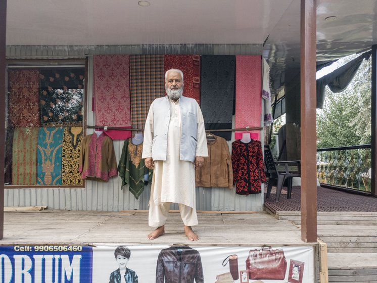 'Just when the tourist season was to start after that shutdown, this lockdown started', says Majid Bhat, president of the Lakeside Tourist Traders Association