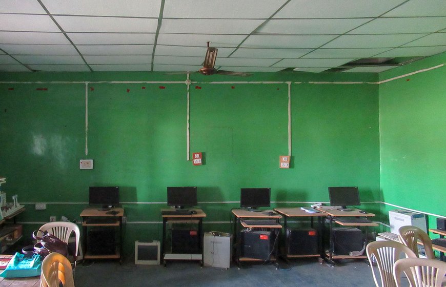 Osmanabad ZP school computers