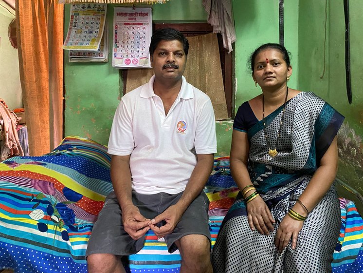 Santosh and Samita More have been ironing clothes for 15 years; they have used up their modest savings in the lockdown weeks and borrowed from relatives