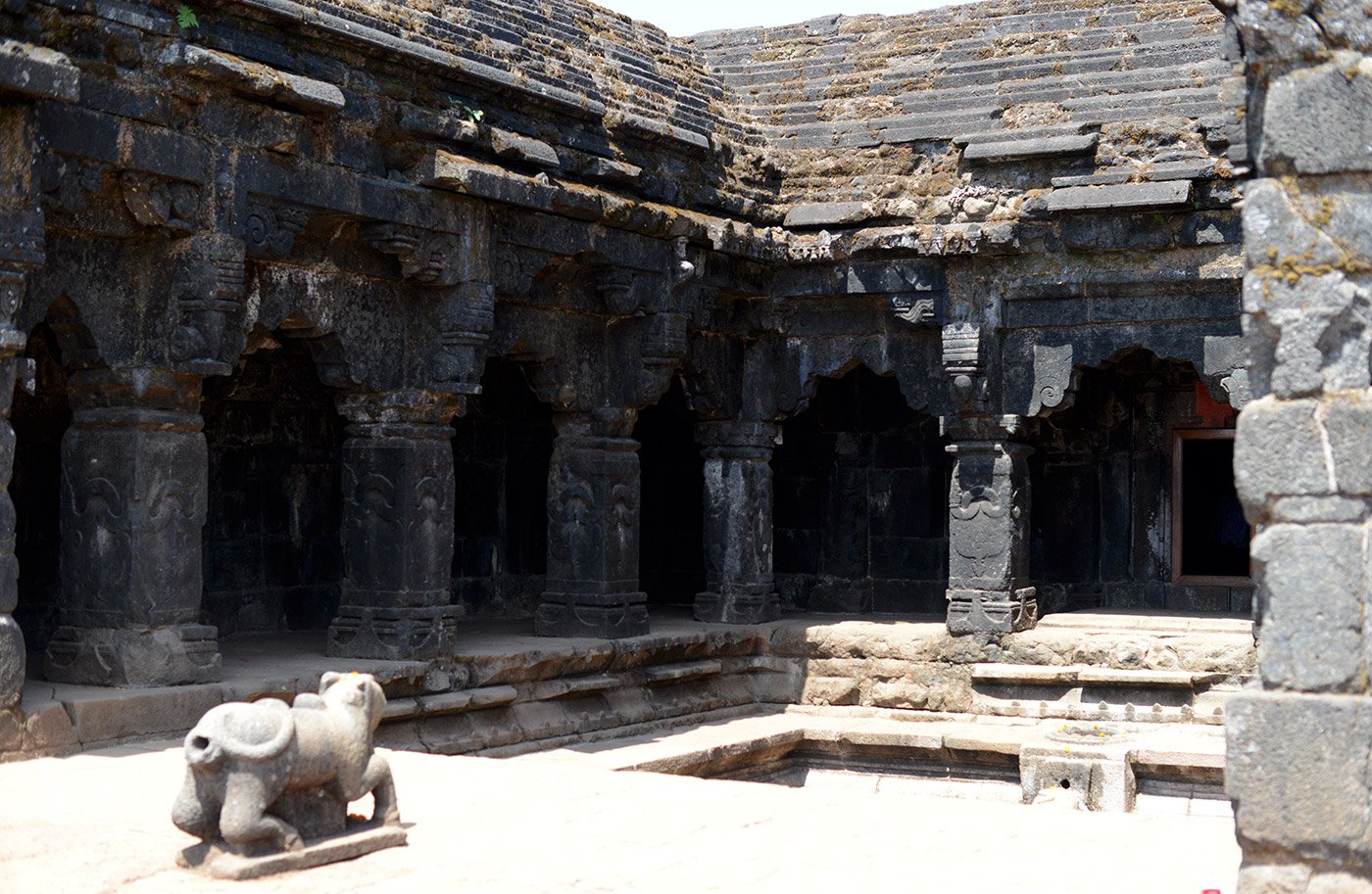 Old stone temple