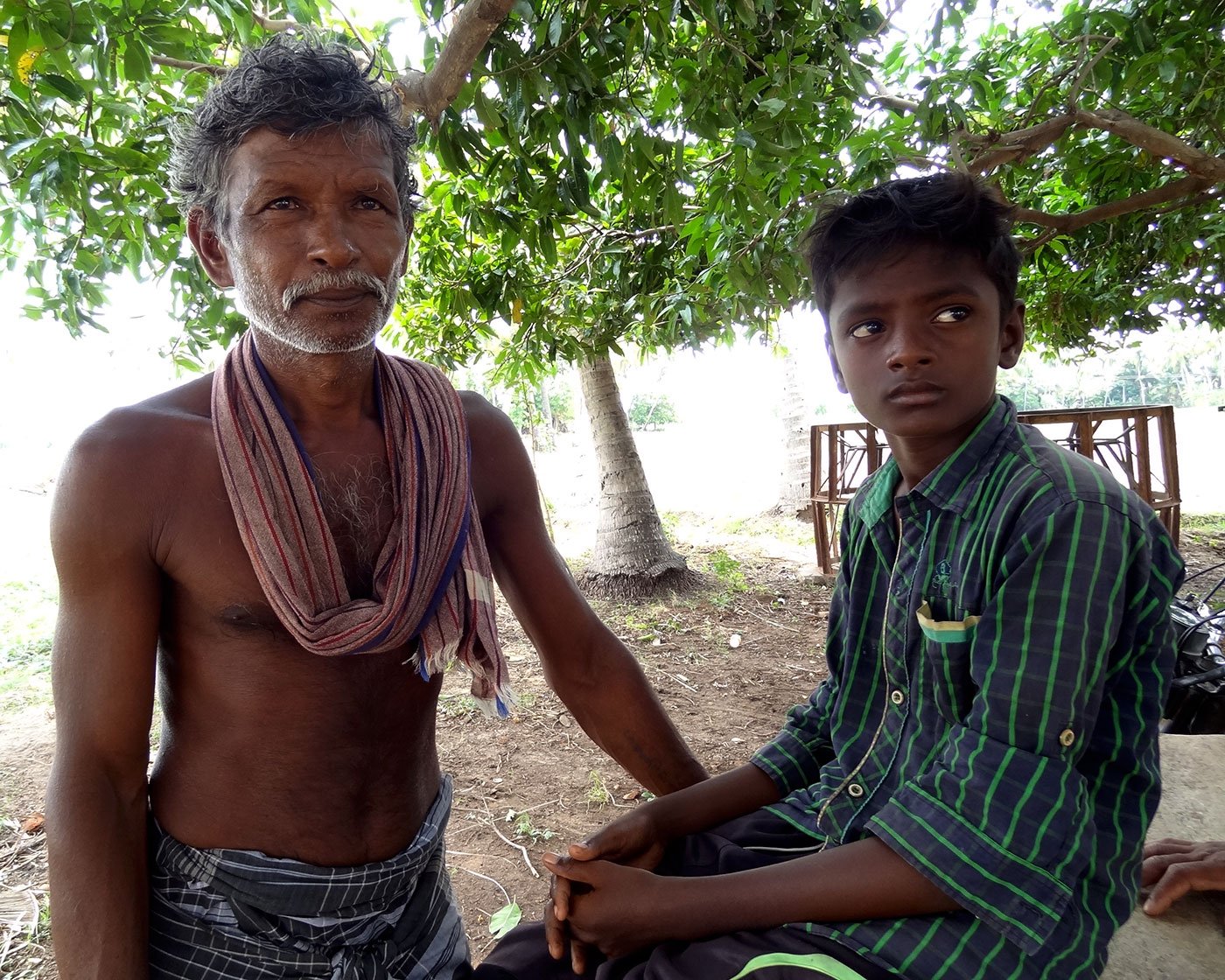 Inbaraj, a fellow-villager, narrates the same story; that of a ravaged farm economy in the Delta drought.