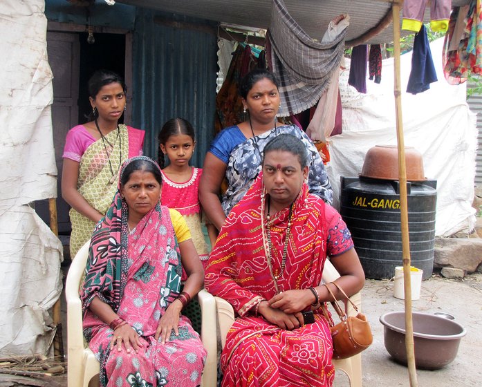Radhika with her family