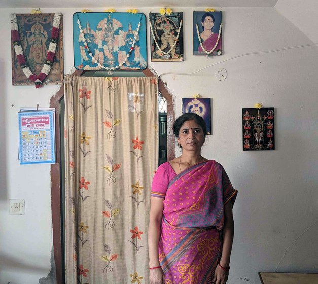 A woman at her home in Kurnool