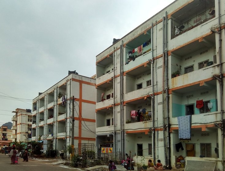 Houses and flats at YSR Colony