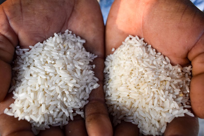'Some are eating relief rice mixed with rice bought in the market', says Ramulu; while with unsold baskets piling, it is not clear if their prices will remain the same

