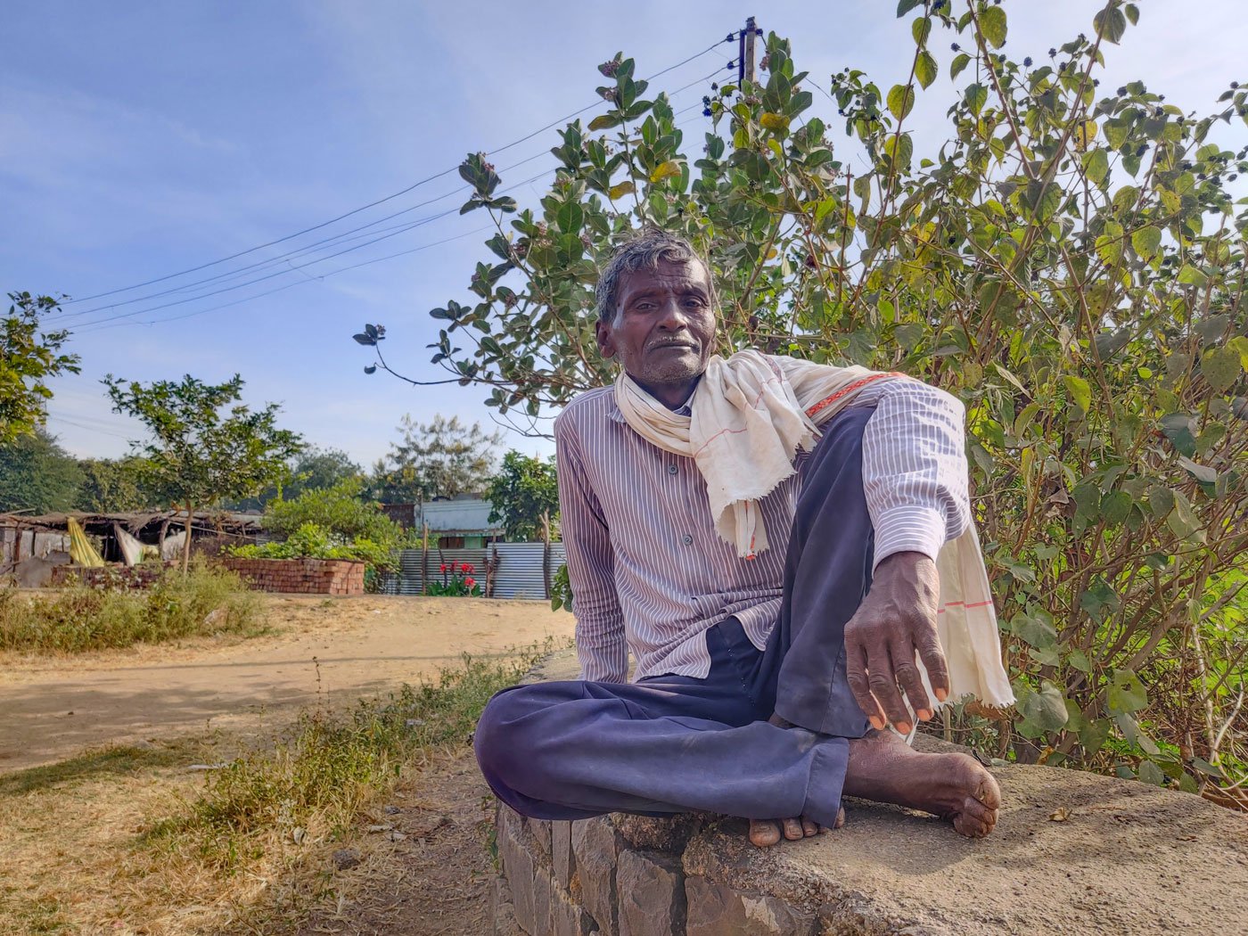 'When we pour our heart and soul into our farm and get nothing in return, how do you not get depressed?' asks Shankar. He received help when a psychologist working with TATA trust reached out to him, but it did not last long