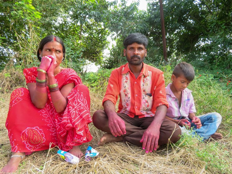 Sunil and Uma Wasale are landless farm labourers, whose work has nearly dried up this year