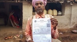 Running after ration cards in a maze in MP