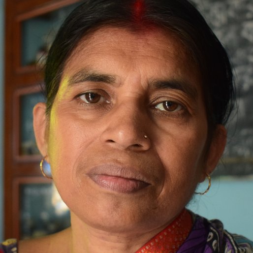 MAYA MAHATA is a Domestic worker from Panch Gachhia, Baruipur, South 24 Parganas, West Bengal