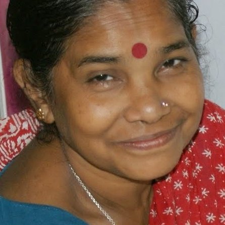 BASUMATI HALDER is a Domestic worker from Jamtala, Shyampur, Kakdwip, West Bengal