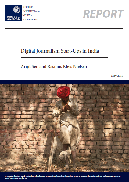 Digital Journalism Start-Ups in India
