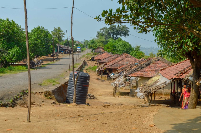 Chas village (left): the Sanad family’s invitation to the bhagats is not unusual in the five padas (hamlets) of Chas gram panchayat. The local PHCs are barely equipped, and Mokhada Rural Hospital (right) is around 15 kilometres away 