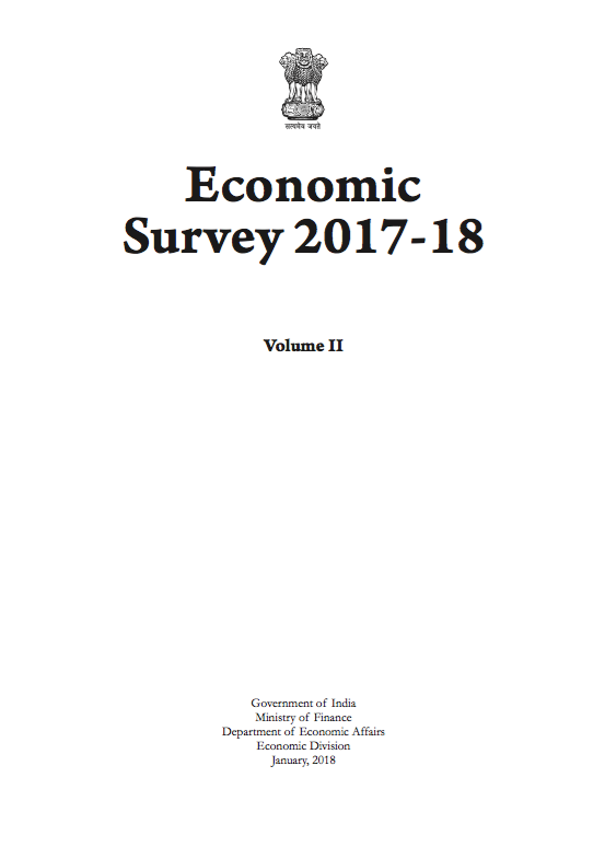Economic Survey 2017-18: Volume II