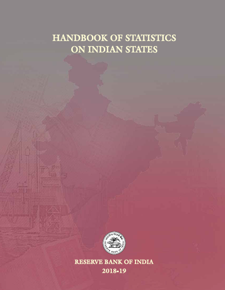 Handbook of Statistics on Indian States 2018-19