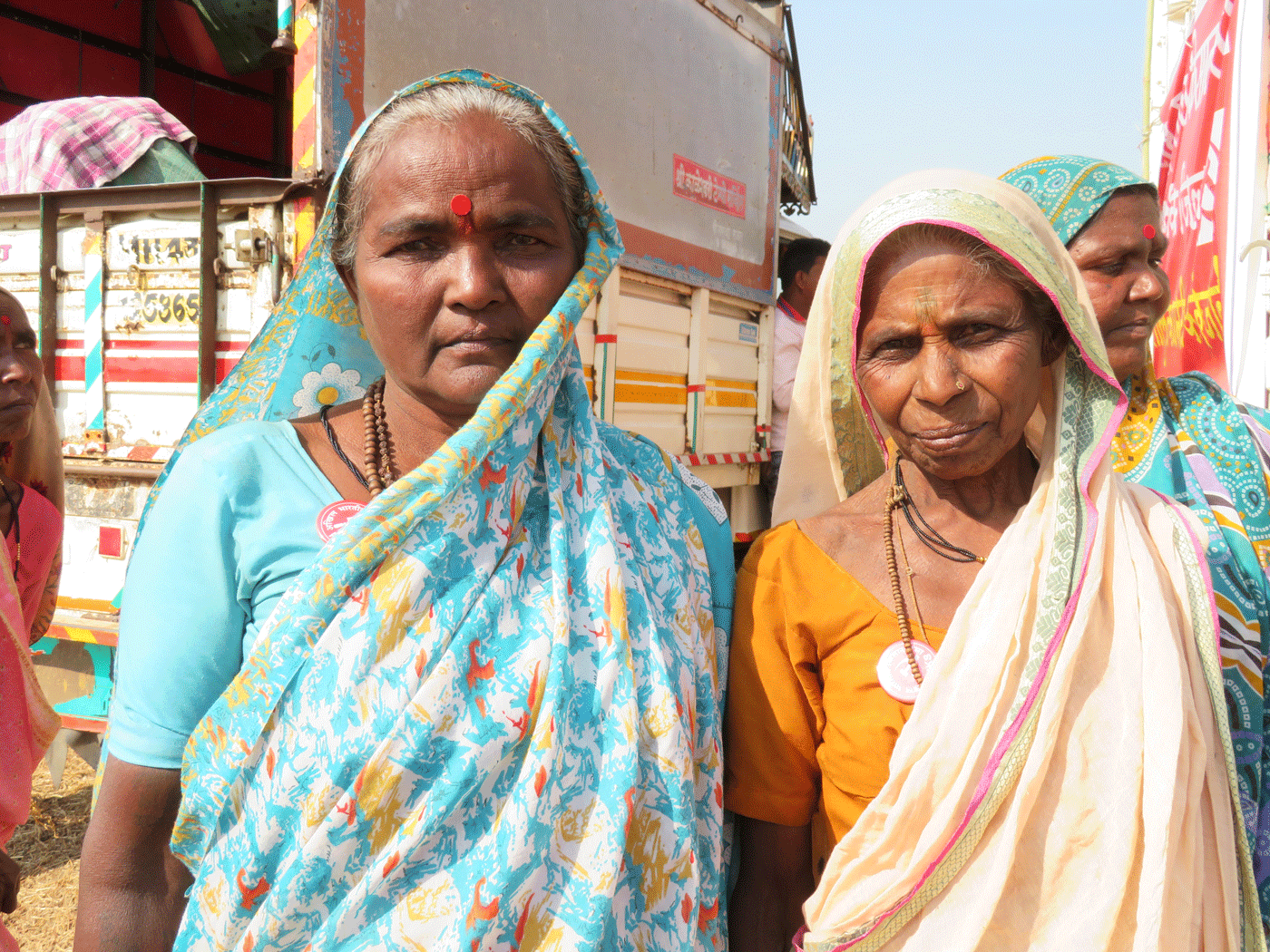 Two women farmer 