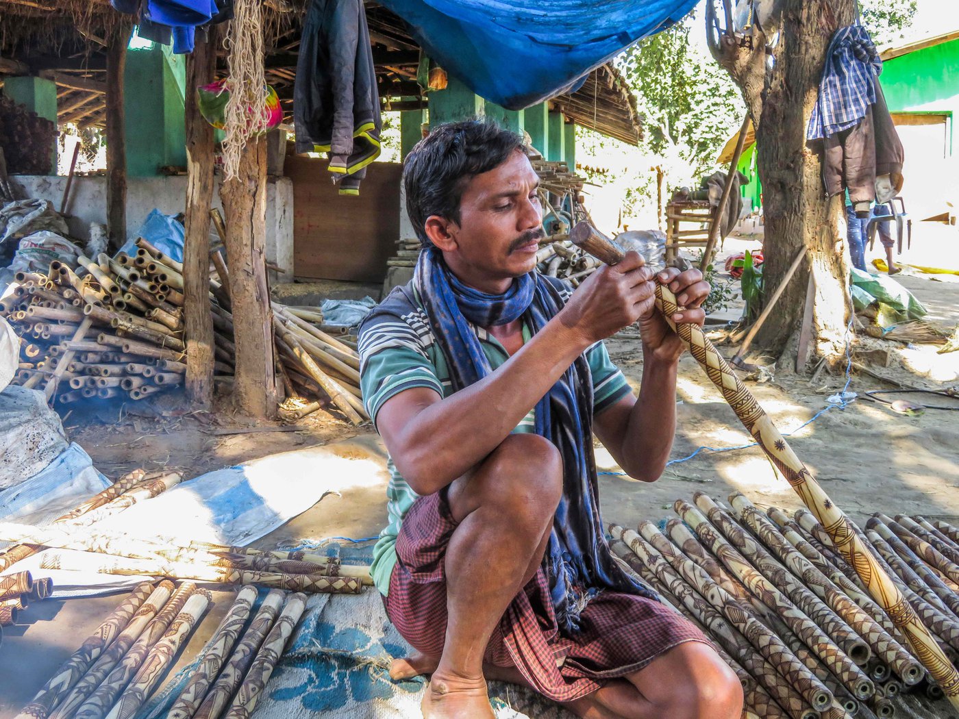 Maniram Mandawi, a flute-maker from the Gond Adivasi community in Chhatisgarh’s Narayanpur district, recalls a time when forests were rich in animals, trees and bamboo for his signature 'swinging flute'