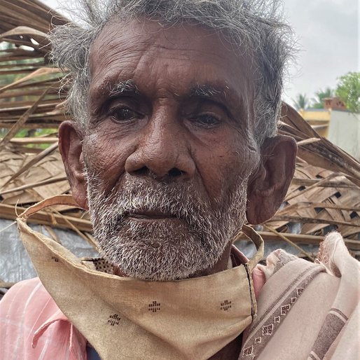 Chikkamariappa is a Former farmer (cultivated <em>ragi</em>) from D. Hosahalli, Kunigal, Tumkur, Karnataka