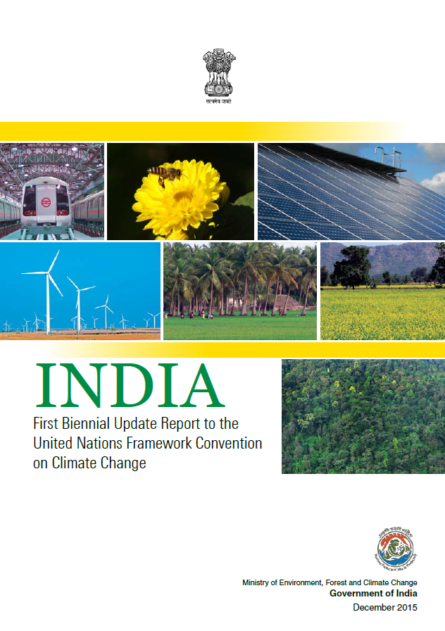 India: First Biennial Update Report to the United Nations Framework Convention on Climate Change