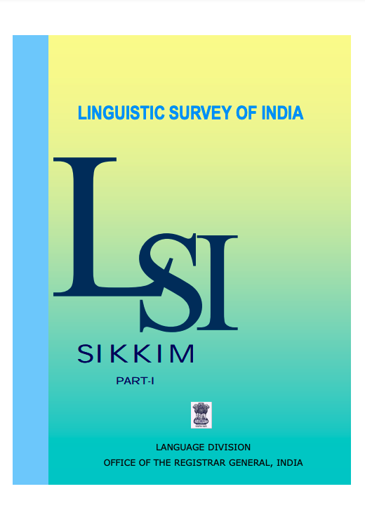 Linguistic Survey of India – Sikkim (Part 1)