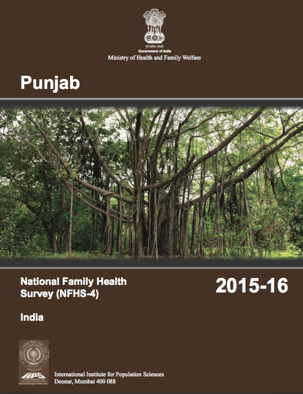 National Family Health Survey (NFHS-4) 2015-16: Punjab