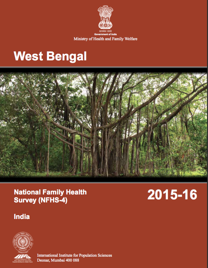 National Family Health Survey (NFHS-4) 2015-16: West Bengal