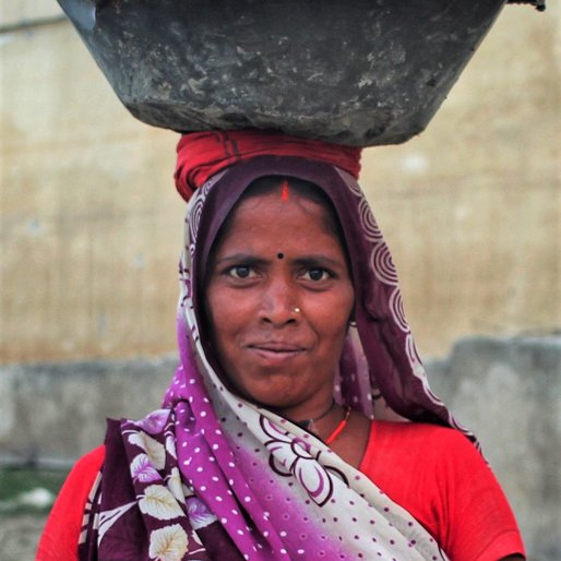 Rekha Devi is a Daily wage labourer at construction sites from Banbira, Morwa, Samastipur, Bihar
