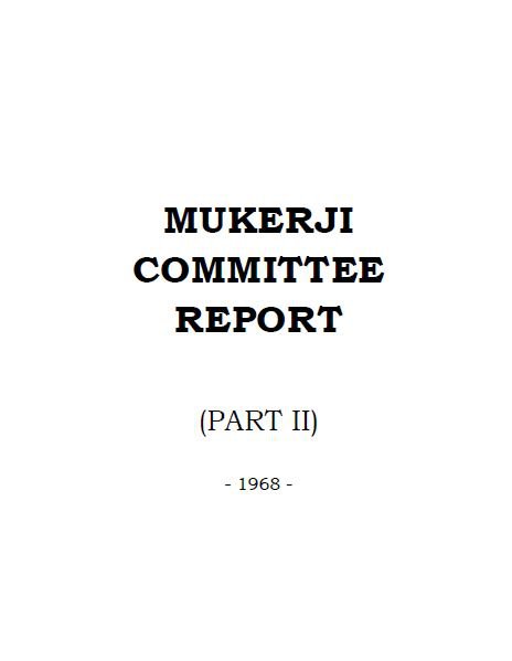 The Mukerji Committee Report on Basic Health Services