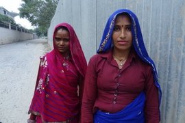 Migrant women at work in Gurgaon