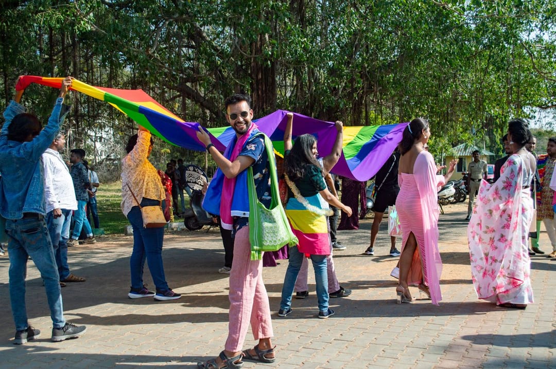 Colouring Mysuru with pride