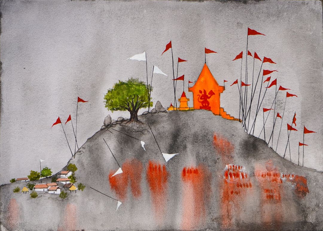 ଦୁଇ ଭଗବାନ, ଦୁଇଟି ଶିଢ଼ି, ଚାରିଟି ଦାନ ବାକ୍ସ