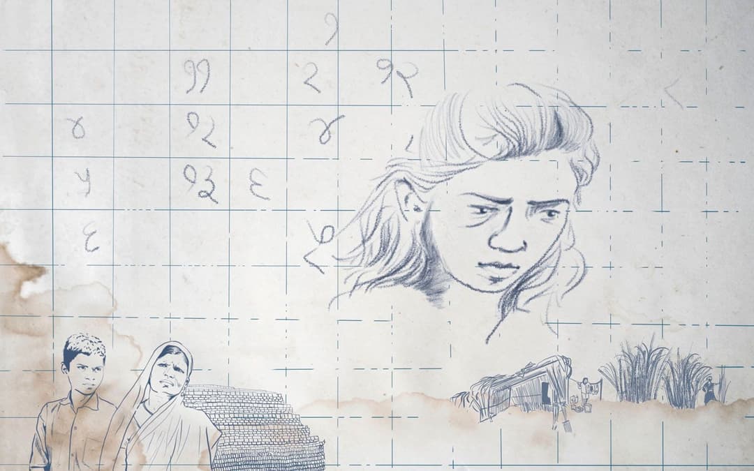 प्रवासी मज़दूरों के बच्चों के लिए स्कूल बस एक सपना है