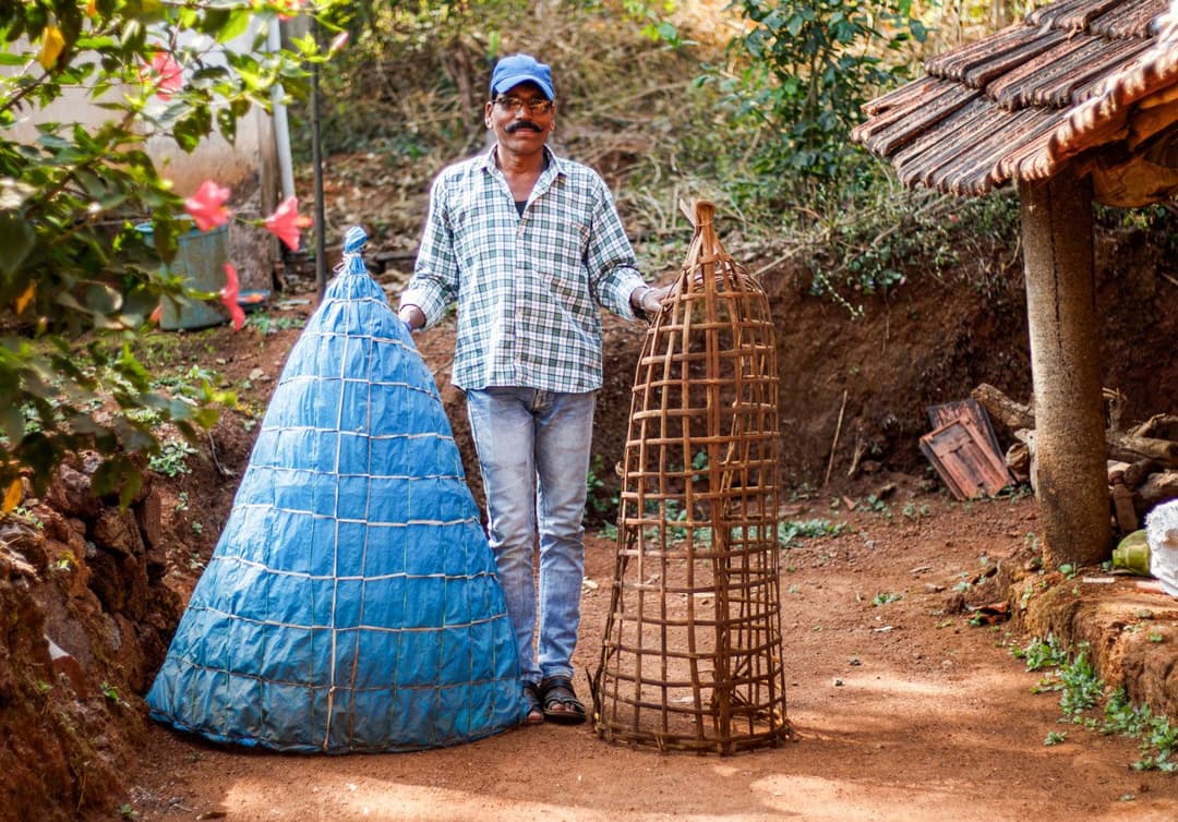 ‘Who knew the lack of rain could kill my art?’