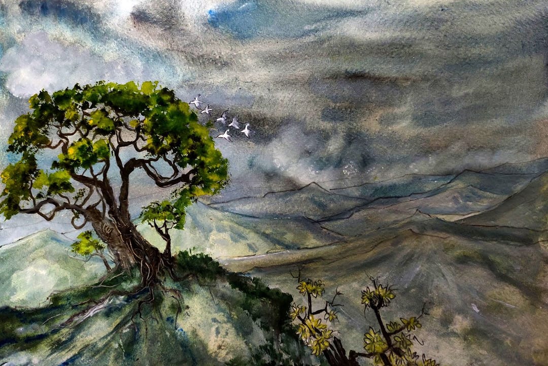 درختوں، انسانوں اور تہذیبوں کے زوال پذیر دور میں