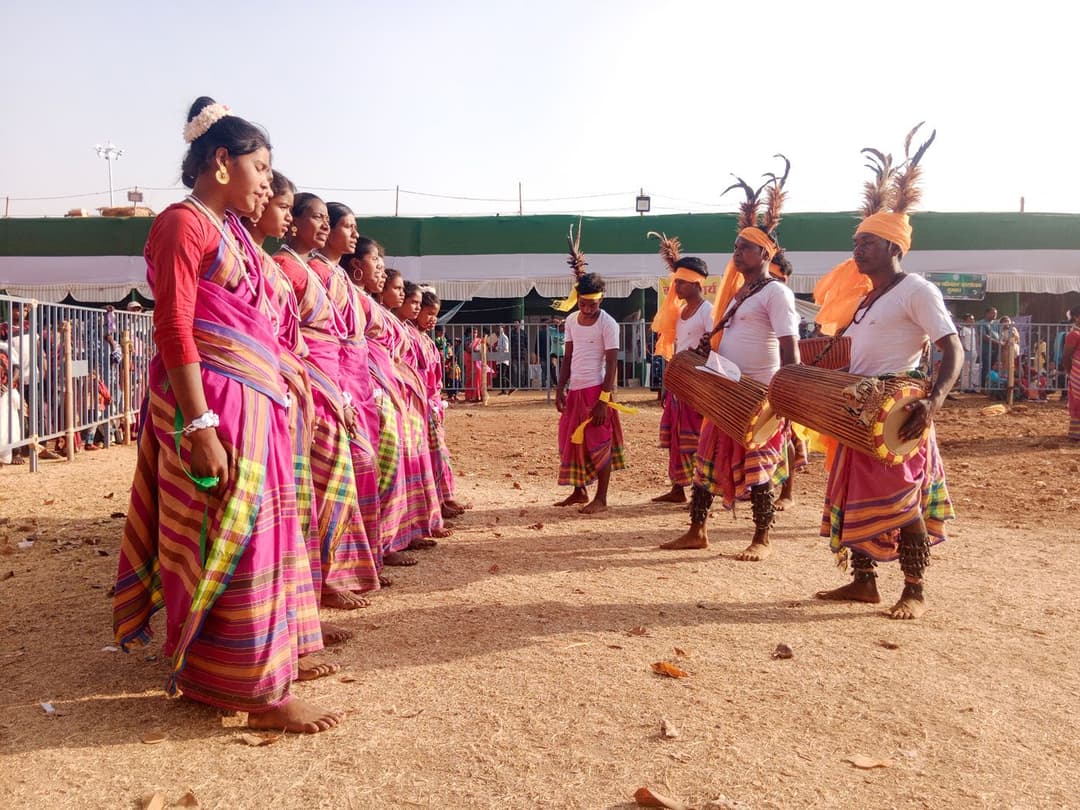 In Hijla village, a fair for Marang Buru
