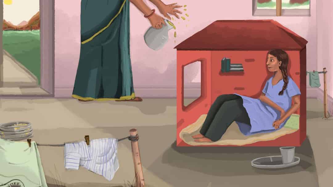 આ દેશ માસિકમાં હોય એવી સ્ત્રીઓ માટે નથી