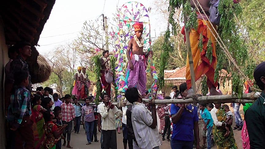 Devotion, perforation and pain in Purulia
