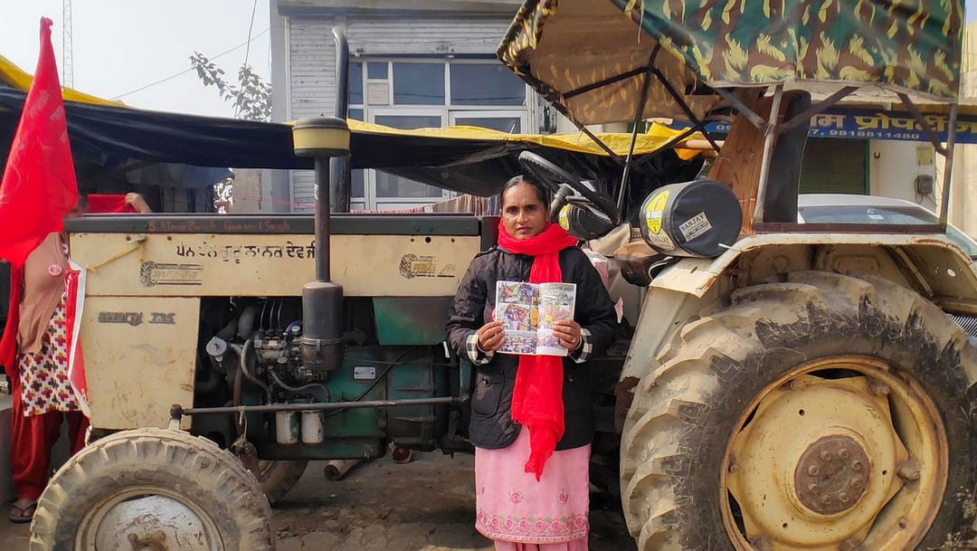 ’ட்ராக்டரை ஓட்டுகையில் பறப்பதுபோல் உணர்கிறேன்’