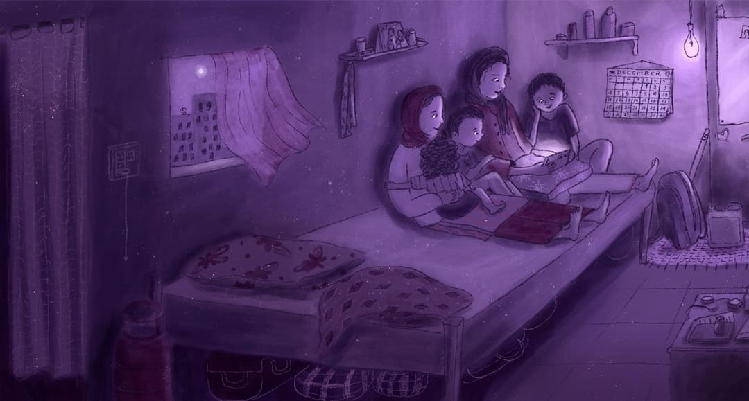 In New Delhi, surviving home