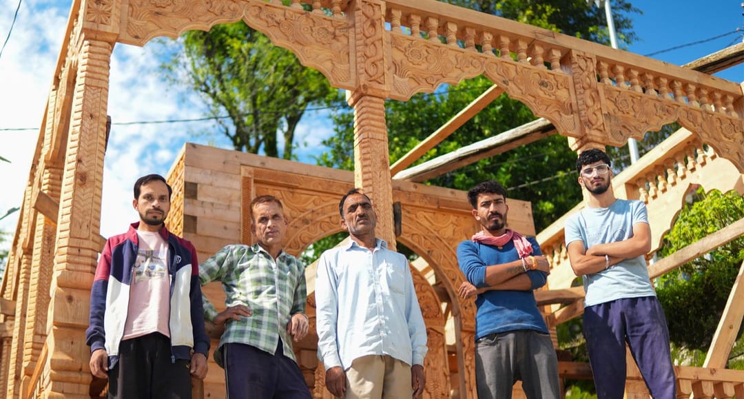 In Jaunsar: temples and their craftsmen