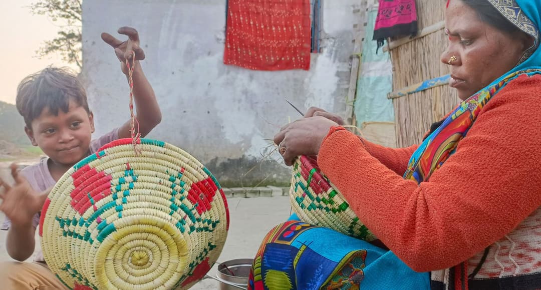 The dauri weavers of Bania Chhapar village