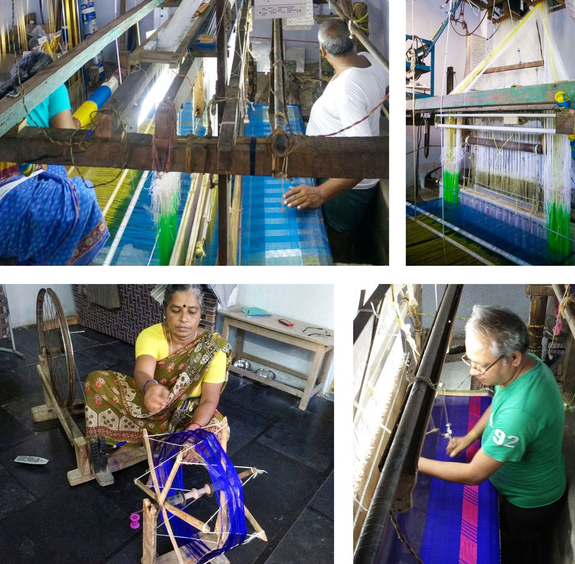 G. Sulochana and her husband G. Srinivas Rao, weavers in their 50s in Chirala town of Andhra Pradesh’s Prakasam district: 'We are not getting raw material, and so have no work. Soon we will need to borrow money to eat'