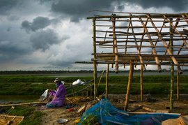 In the Sundarbans, taken by a storm