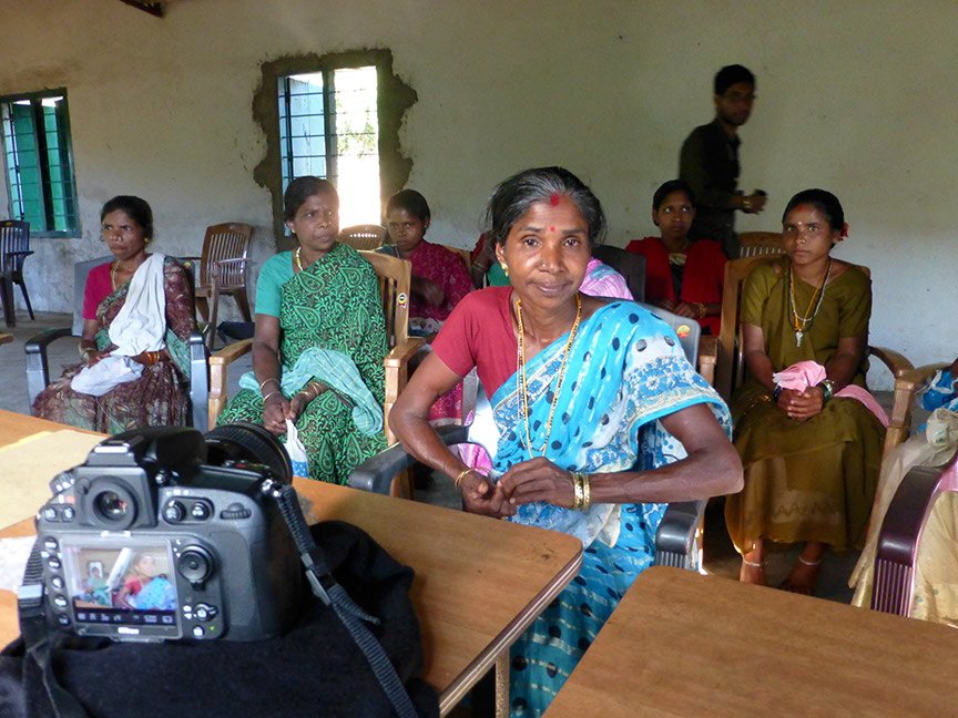 Meeting with CDS women in Edamalakudi