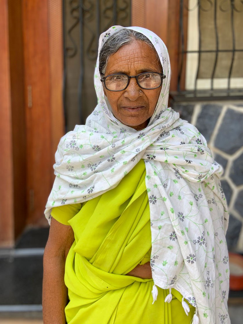 Jehedabi Sayed has been a domestic worker for over 30 years